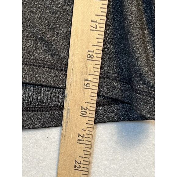 Calia Black Velvet Accent Pullover YOGA Workout Top Limited Edition Size XS Gray - Picture 7 of 12